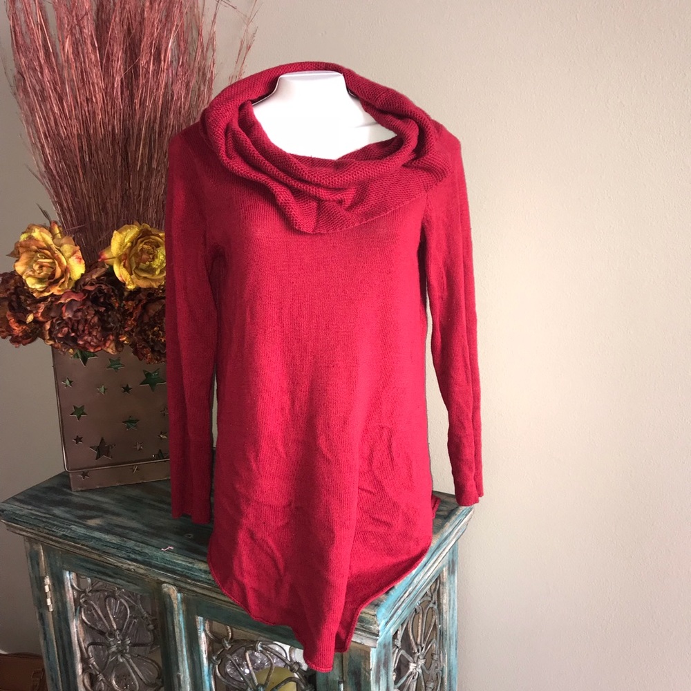 Red sweater